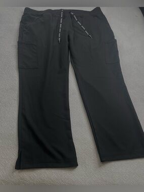 Med Couture Black Medical Scrub Pants Size 2 XL~ Healthcare